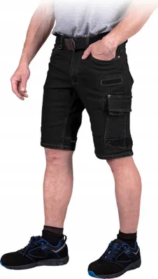 Obrázok produktu pre Ochranné nohavice v páse z džínsoviny SHORTS XXL