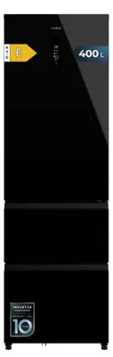 Produktbild von Cecotec 02084, Freistehend, French door, Schwarz, 3 Tür(en), Berührung, LED