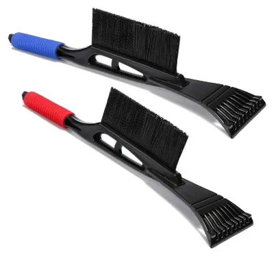 Image de 1 grattoir à glace avec brosse à neige, bleu