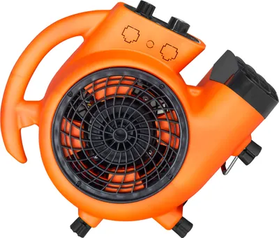 Zdjęcie produktu dla Wentylator podłogowy SucceBuy, 1380 obr/min, 1000 CFM, przenośny wentylator do suszenia dywanów z 4 kątami, timerem, 3 ustawieniami prędkości suszenia i chłodzenia