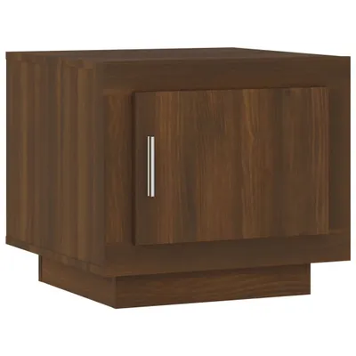 Produktbild von Couchtisch Braun Eichen-Optik 51x50x45 cm Holzwerkstoff