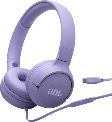 Obrázek produktu pro JBL Tune 520 USB-C kabelová sluchátka fialová