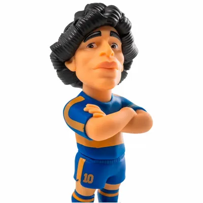 Produktbild von Minix Diego Maradona Figur Von Boca Juniors 12 Cm Orange  Orange One Size