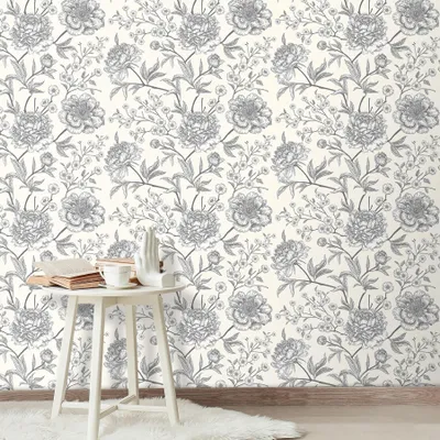 Obrázek produktu pro Samolepicí tapeta s květinovým motivem, rozměry 44,5 x 900 cm