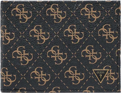 Produktbild von Guess Vezzola Billfold Herren Synthetik Geldbörse Schoko Braun – Einheitsgröße / Schokobraun