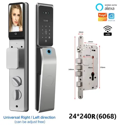 Produktbild von Smarte Türschloss – Intelligentes Türschloss – Elektronisches Schloss – Fingerabdruckschloss – Zutrittskontrolle