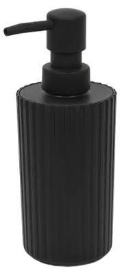 Produktbild von Spender für Flüssigseife, Gel, Minas, schwarze Farbe, WENKO