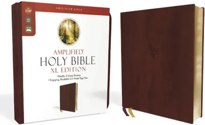 Produktbild von Amplified Holy Bible, XL Edition, Leathersoft, Burgundy