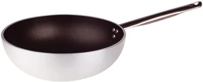 Produktbild von Pentole Agnelli ALSA2111WPS32 Wokpfanne, 32 cm max. Durchmesser, Aluminium, Antihaftbeschichtung
