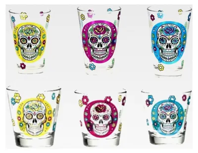 Produktbild von Wassergläser-Set, Mehrfarbig, 6 Stück