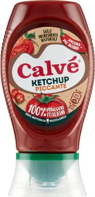 Produktbild von 6x Calvé GEWÜRZ KETCHUP piccante Fritessoße Soße Sauce 250ml