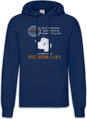 Produktbild von Urban Backwoods Outpost 31, Herren Hoodie, Farbe: Navy, Größe: S