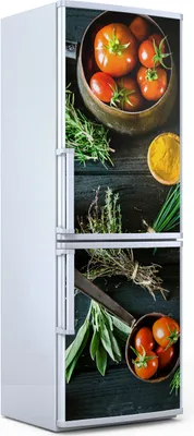 Produktbild von Magnete Dekorative - 70 cm x 190 cm - Küche - Magnetmatte Kühlschrankmagnete - Gewürze Gemüse