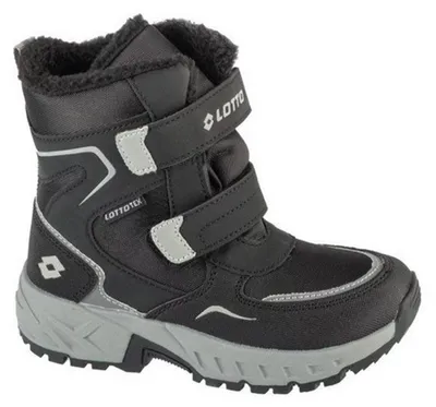 Image de Lotto - Bottes de neige pour garçons « Alstyne Tex » PP6972 (31,5 EU) (noir)