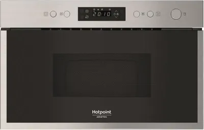 Image de Four Micro-Ondes Encastrable HOTPOINT HAM 212O X, Inox, 22 L, Niche 38 cm