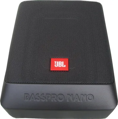 Produktbild von JBL BASSPRONANO AKTIV SUB Untersitz Subwoofer Gehäuse 200 Watt