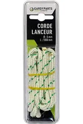 Immagine prodotto di Corda preannodata di 1,80 m, ø: 5 mm. (sotto guaina)