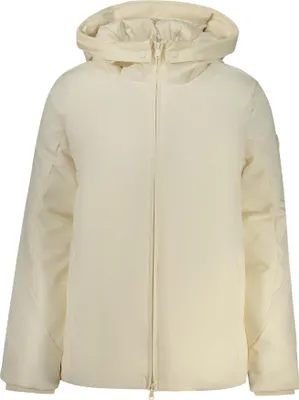 Image de Veste femme blanche : manches longues, capuche, 2 poches, Ocean Positive