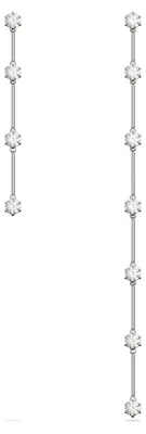 Obrázek produktu pro Náušnice Swarovski Constella Asymetrický design 5641681