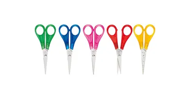 Obrázek produktu pro WEDO nůžky pro řemeslníky dětské kulaté nůžky z různého plastu 13 cm