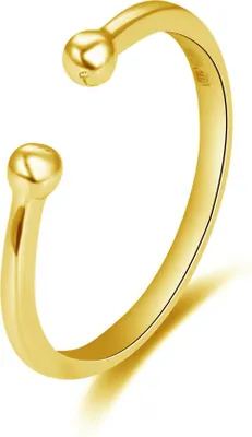 Produktbild von Minimalist gold-plated ring AGG470-G