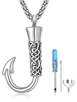 Immagine prodotto di Gioiello commemorativo per conservare le ceneri, realizzato in argento sterling 925
