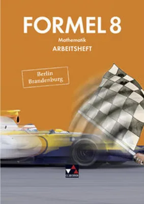 Produktbild von Formel 8 Arbeitsheft Berlin/Brandenburg