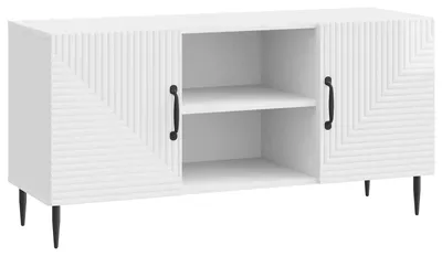 Obrázok produktu pre TV skrinka Biela s vysokým leskom 102 x 34,5 x 50 cm