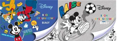 Immagine prodotto di Blocco da disegno bianco MICKEY MOUSE A4 | 20k