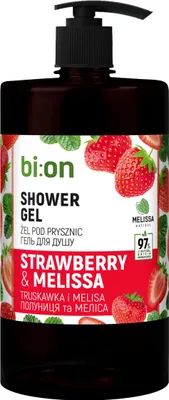 Produktbild von BIO NATURELL Cremiges Duschgel Erdbeere und Zitronenmelisse 946 ml