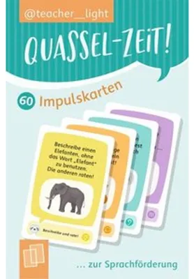 Produktbild von Quassel-Zeit! 60 Impulskarten zur Sprachförderung