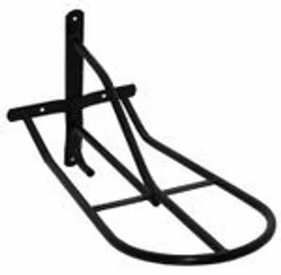 Produktbild von AMKA Sattelhalter Pferd Sattelträger schwarz für Wandmontage