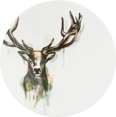 Produktbild von SELTMANN Nature Teller flach, Höhe: 22 mm, ø: 225 mm, Hirsch
