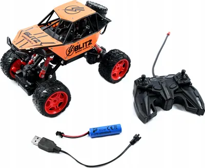 Zdjęcie produktu dla Monster Truck Samochód Zdalnie Sterowany Ładowarka