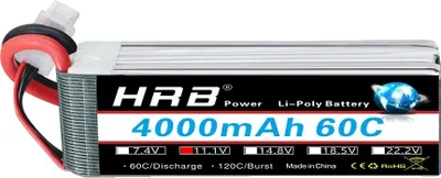 Image de Batterie RC, 11,1V, 4000mAh, 3S 4000mah XT60 1ST