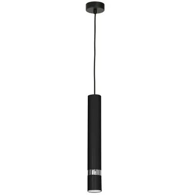 Obrázek produktu pro Závěsné svítidlo Rondo černá/chrom, jedno světlo