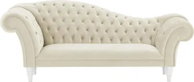 Image de Canapé chaise longue Chester-Velluto 2-white