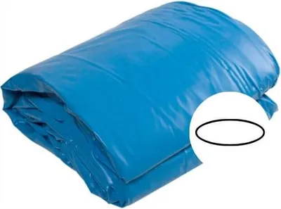 Produktbild von Innenhülle Oval 600 x 320 x 120 cm Stärke 0,6mm Einhängebiese P1 Poolfolie
