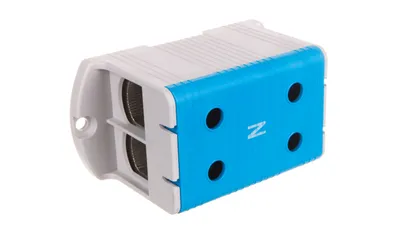 Obrázok produktu pre 1-cestná koľajnicová svorkovnica ZJUN 2x240 modrá R34RR-07010021801