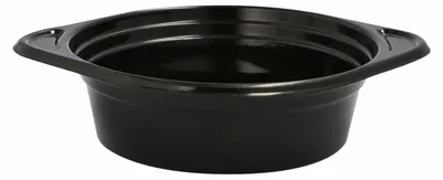 Produktbild von 60x Mehrweg Suppenschalen Suppenterrinen mit Anfasser 500ml Ø15,6cm schwarz