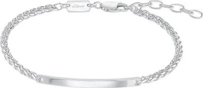 Produktbild von s.Oliver 2034278 Herren Armband Sterling-Silber 925 Silber 21 cm
