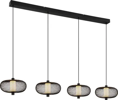 Produktbild von NOWA Hängeleuchte Metall schwarz matt, LED