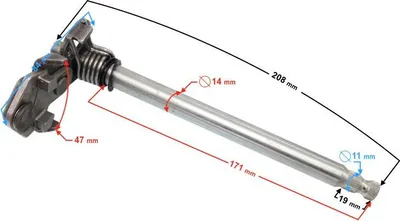 Obrázek produktu pro Převodová hřídel pro motocykl Blade 125