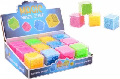 Obrázek produktu pro Hlavolam bludiště kostka