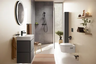 Produktbild von hansgrohe AddStoris Einzelhaken mattschwarz, 1 Stk.