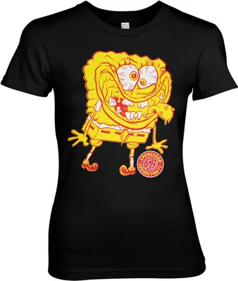Produktbild von Spongebob Squarepants - Weird Girly Tee - X-Large - Black
