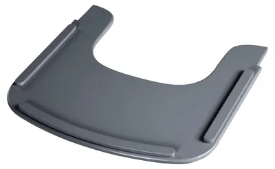 Image de Plateau en bois Roba – Extension et accessoire pour la chaise haute Sit Up Flex – Compatible avec le système de harnais et les coussins de chaise haute – à partir de 6 mois – Anthracite