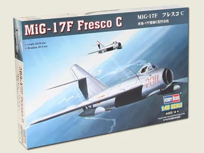 Obrázok produktu pre Hobby Boss 1:48 80334 MiG-17F Fresco C