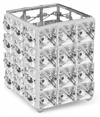 Produktbild von Clavier Make-up Pinsel Organizer Elegant Silber 101-3