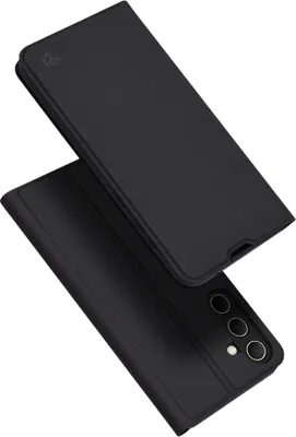 Produktbild von Techsuit Magskin Book Wallet Klapphülle für Samsung Galaxy A35 - Schwarz
